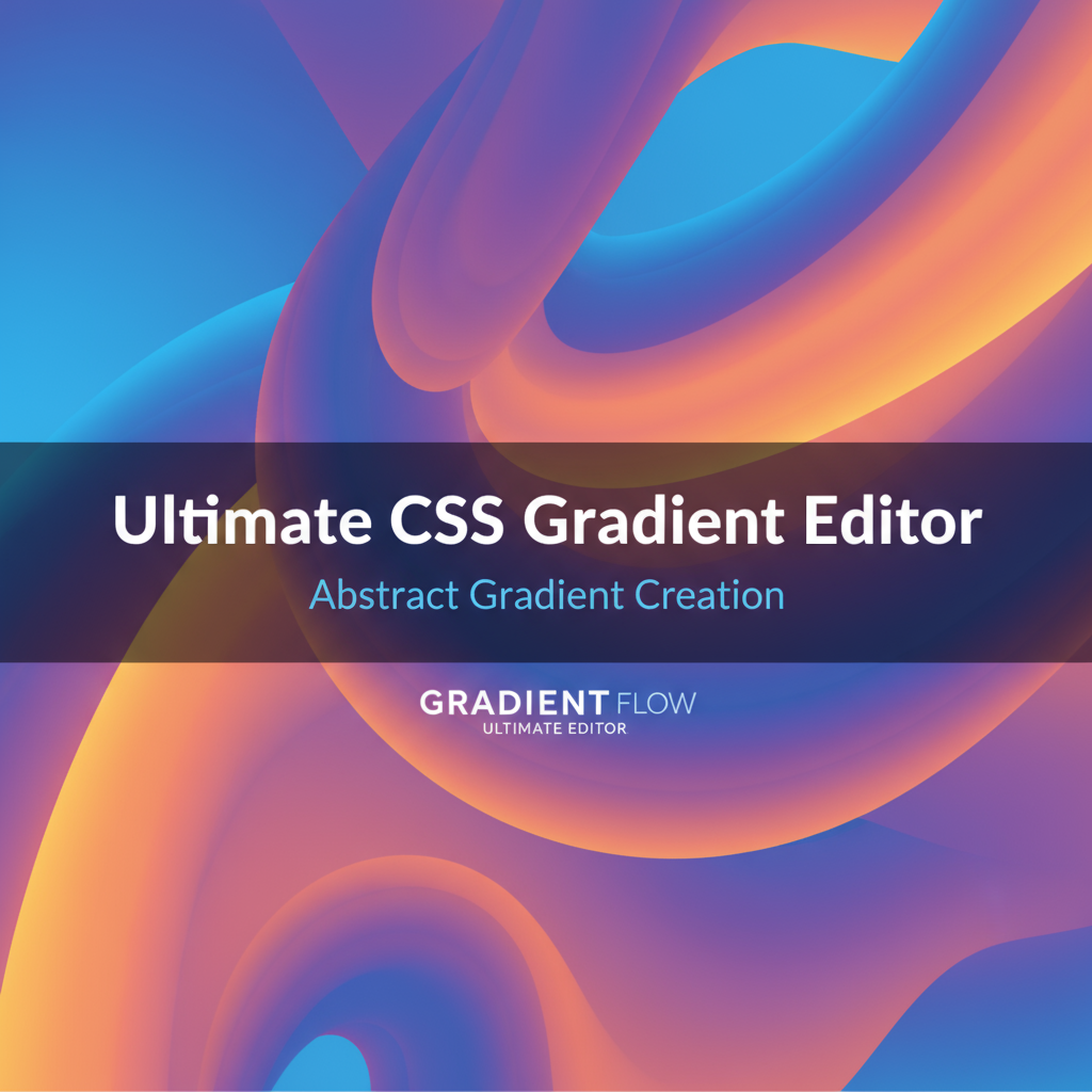 Decorative header image for CSS Gradient Generator - Create, Export & Share Gradients | Gray-wolf Tools