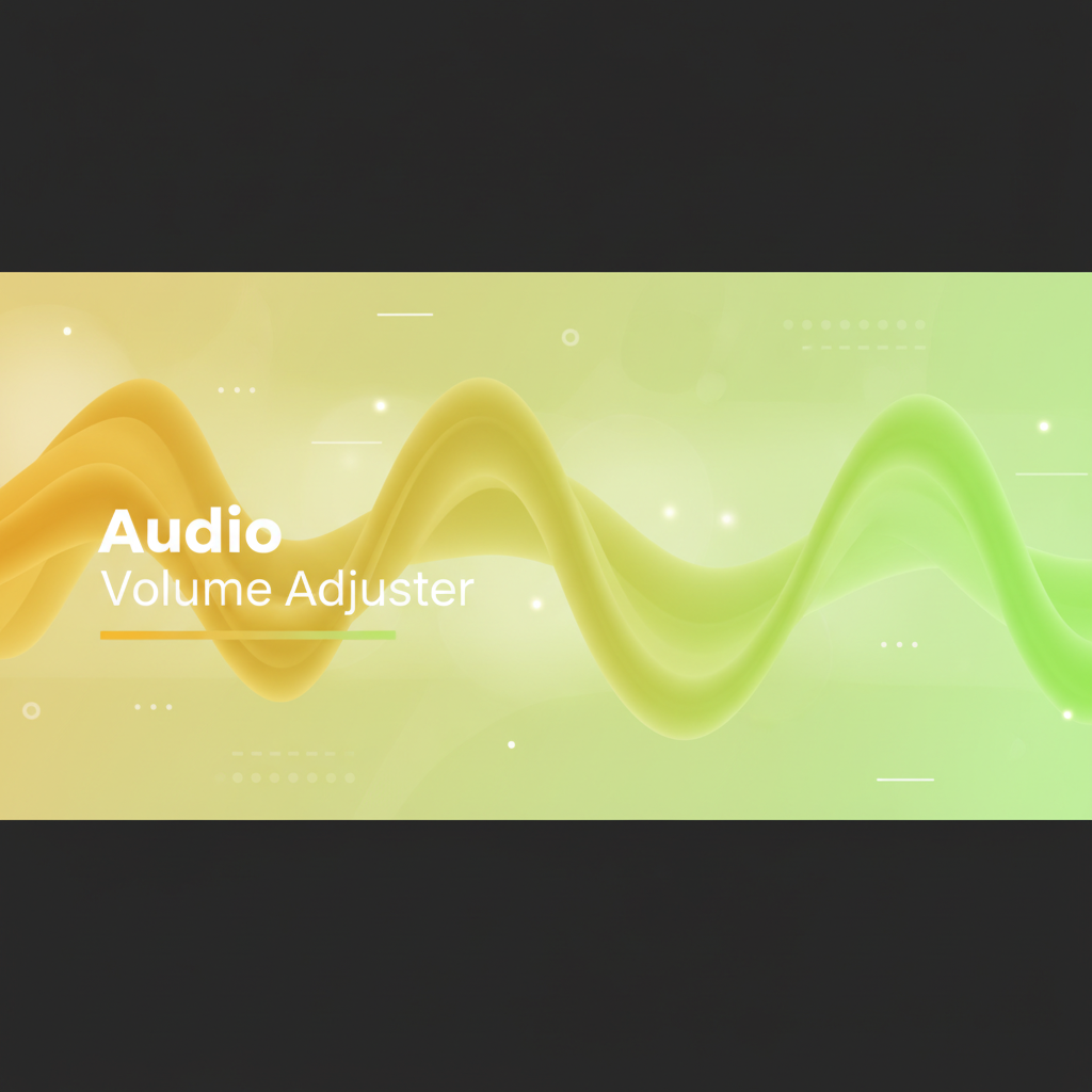 Audio Volume Adjustment: Comprehensive Guide to Normalizing and Controlling Sound Levels preview