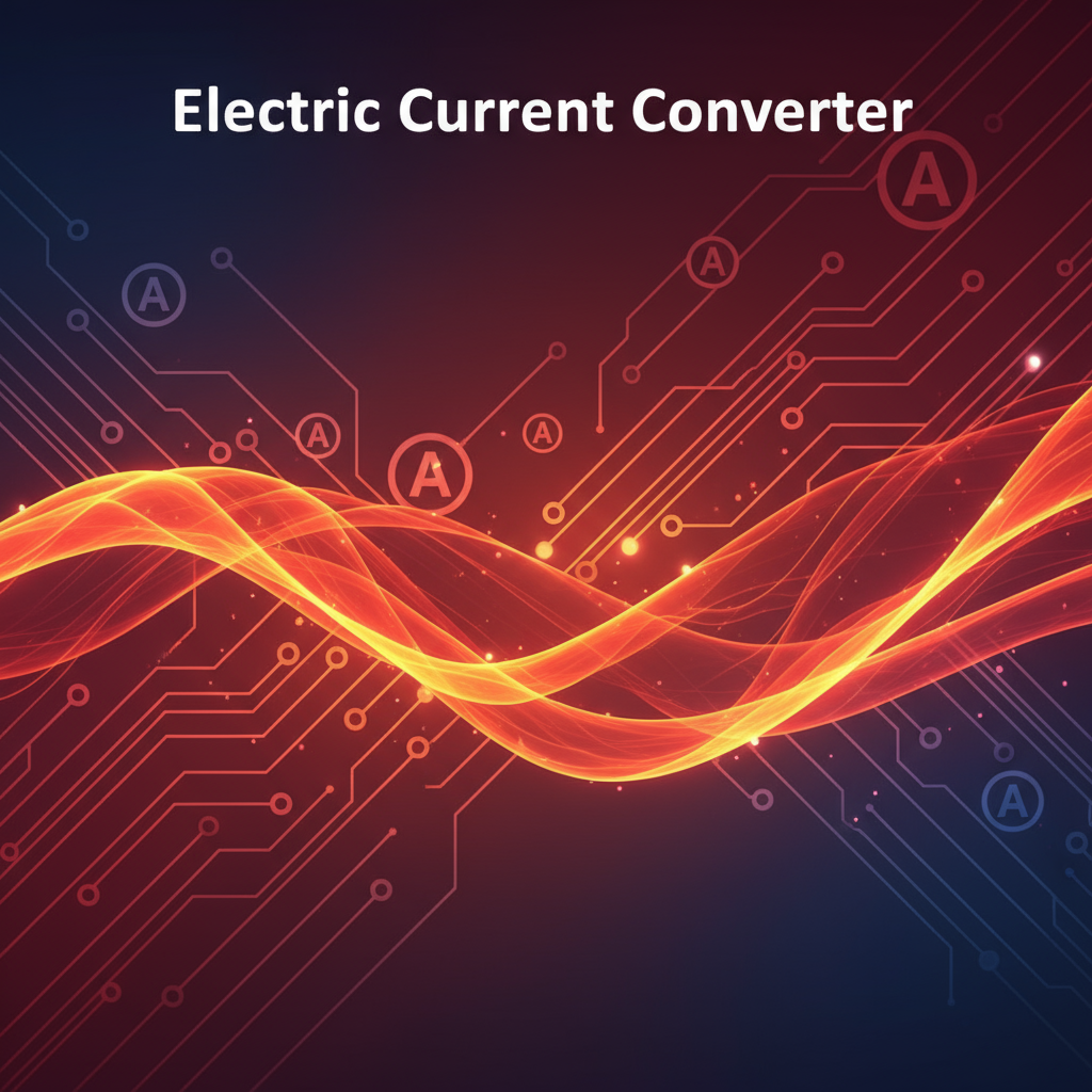 Decorative header image for Electric Current Converter: Amperes, abA, stA & More | Gray-wolf Tools