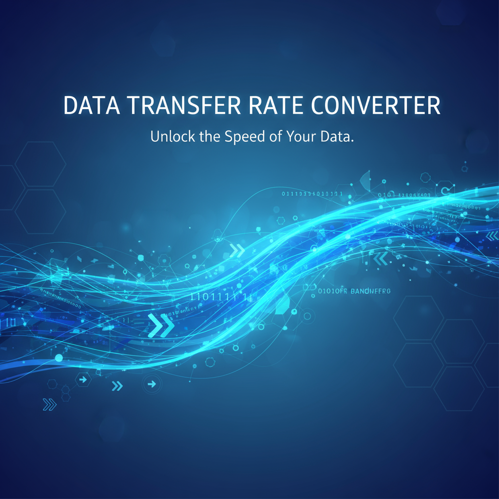 Decorative header image for Data Transfer Rate Converter: bps, kbps, Mbps, GB/s & More | Gray-wolf Tools