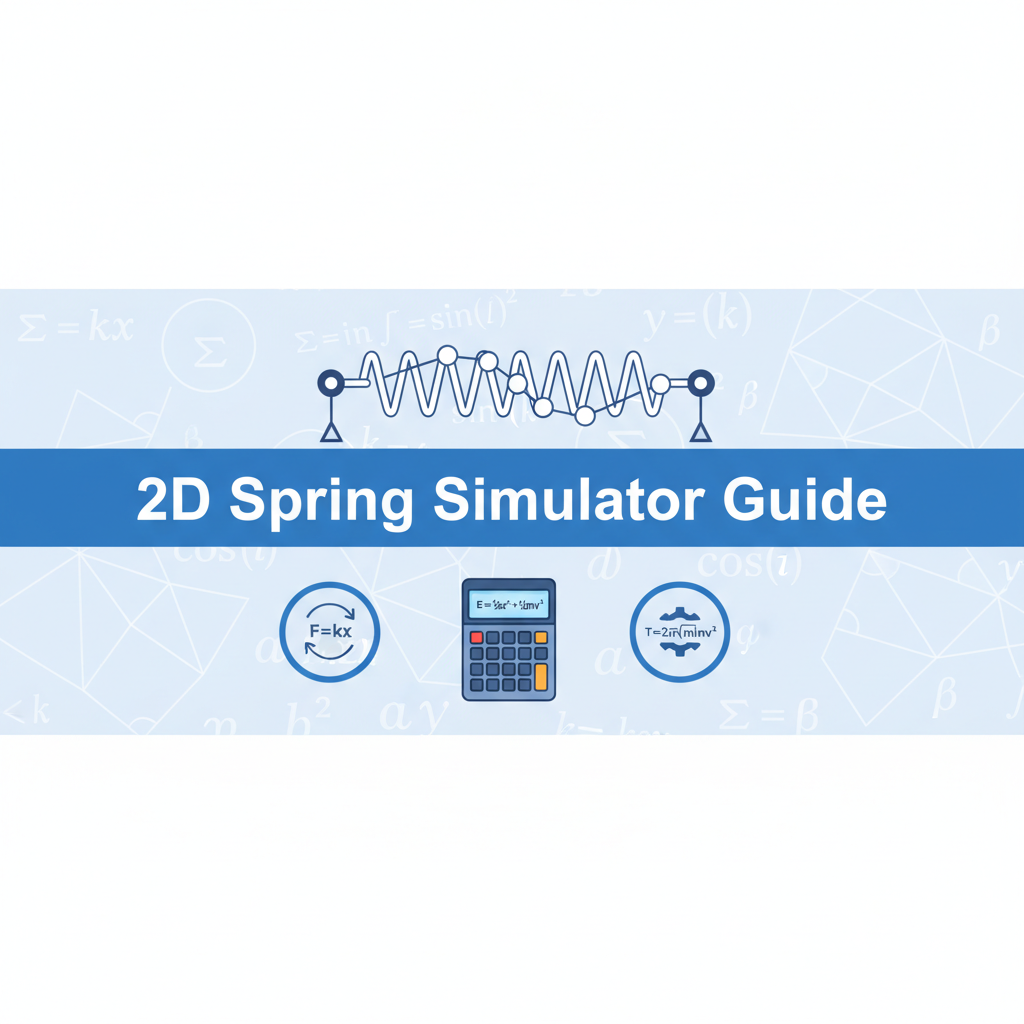 2D Spring Simulator: Complete Interactive Physics Guide preview