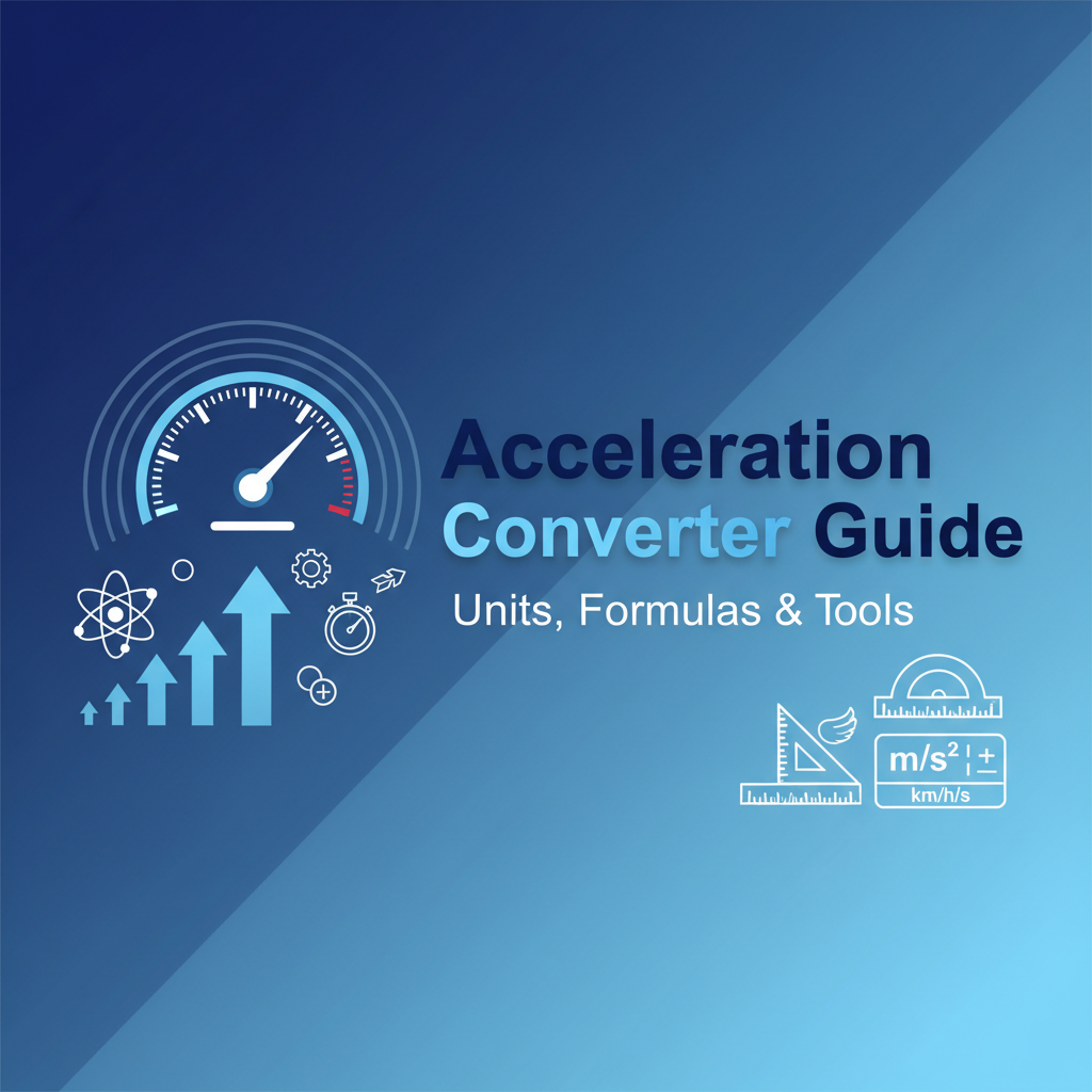 Acceleration Converter Tool Companion Guide preview