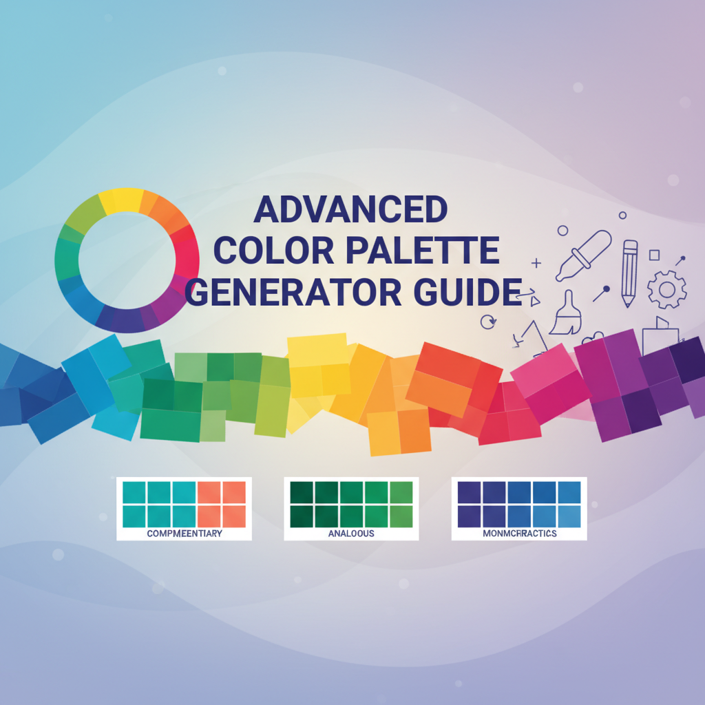 Decorative header image for Advanced Color Palette Generator - Complete Usage Guide