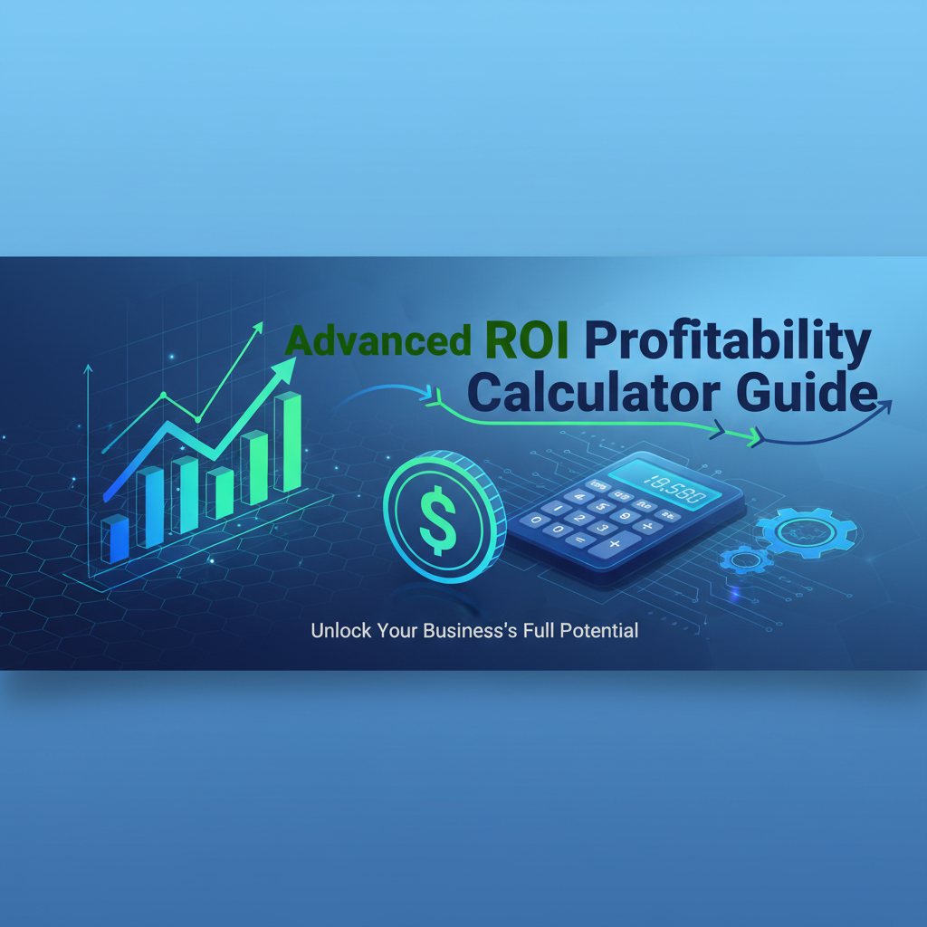 Advanced ROI & Profitability Calculator preview
