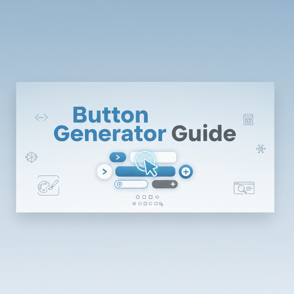 CSS Button Generator preview