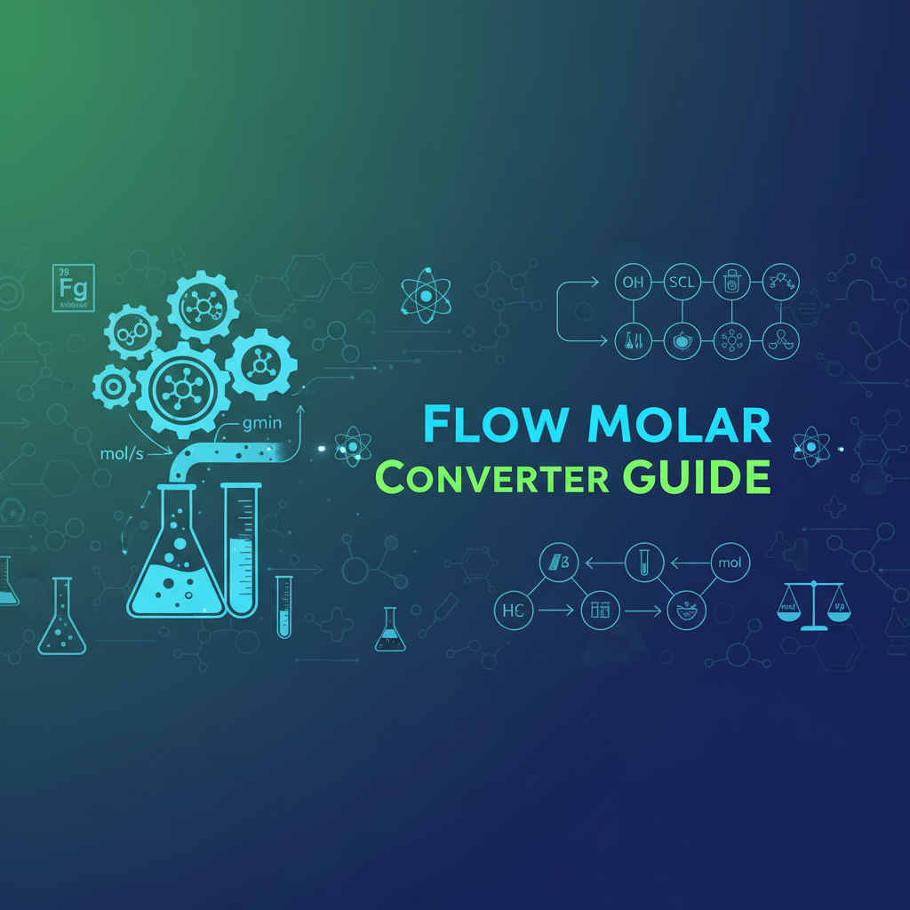 Decorative header image for Flow Molar Converter Tool Companion Guide