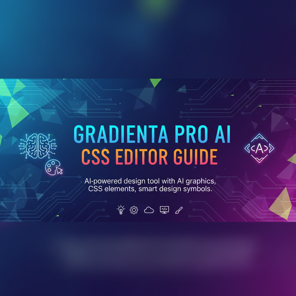 Gradienta Pro: AI & CSS Gradient Editor - Complete Tool Guide preview