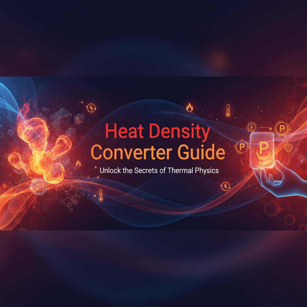 Decorative header image for Heat Density Converter - Complete Tool Guide