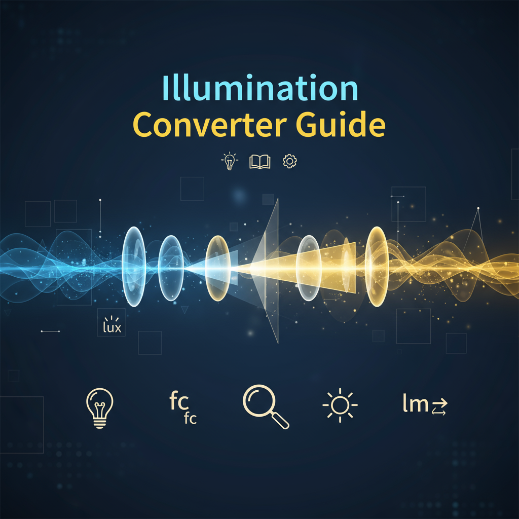 Decorative header image for Illumination Converter Tool Companion Guide