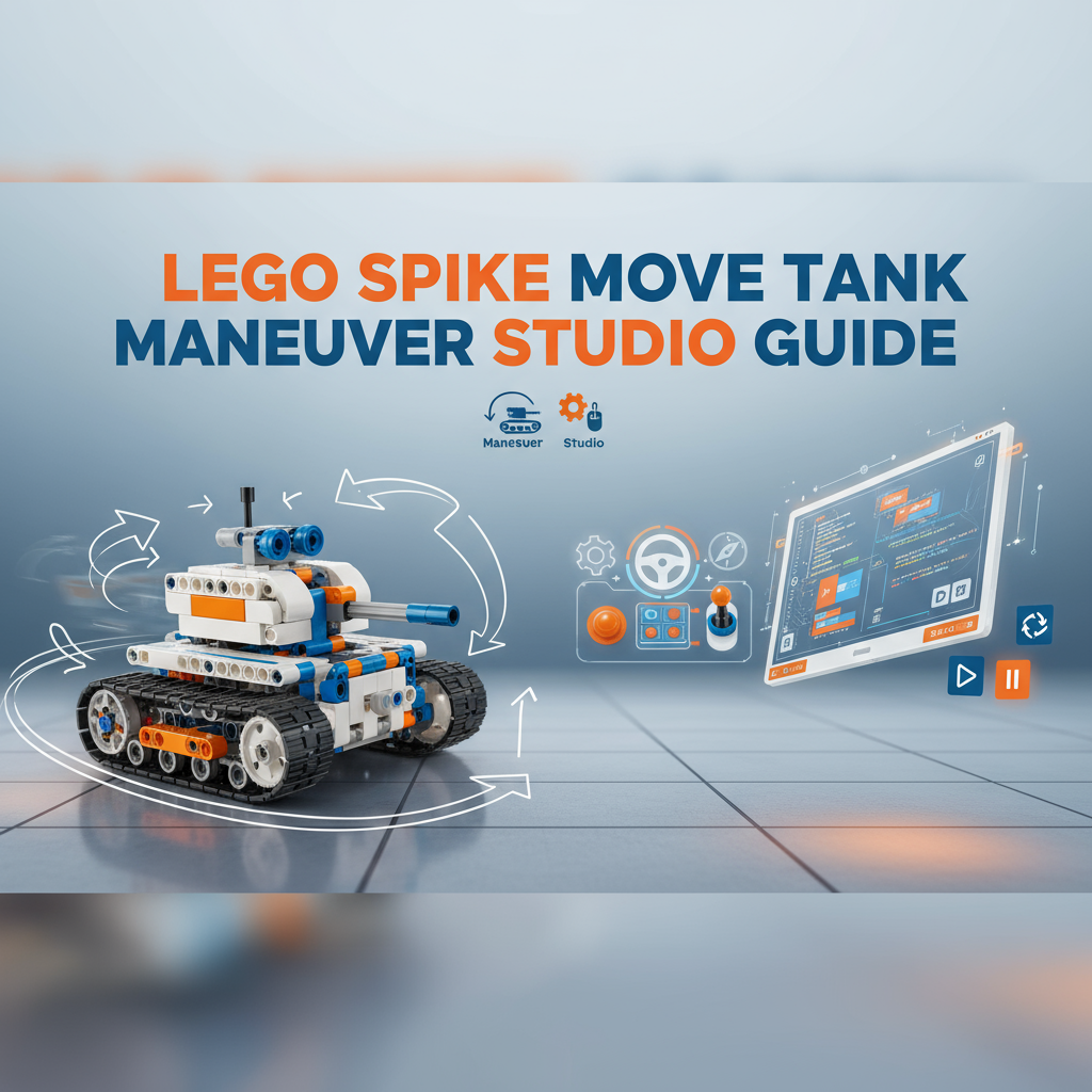 LEGO SPIKE move_tank Maneuver Studio - Tool Companion Guide preview