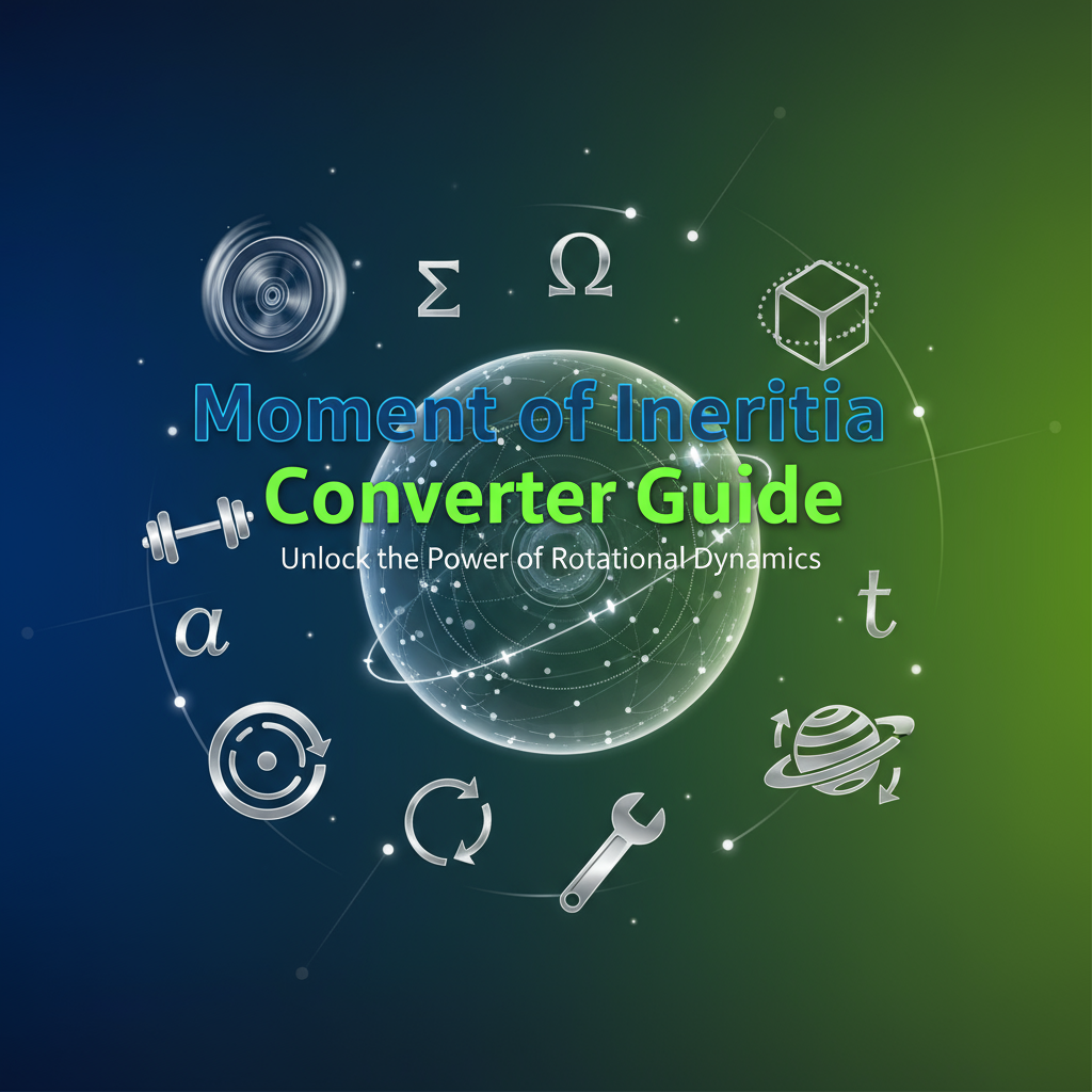 Moment of Inertia Converter Tool Companion Guide preview