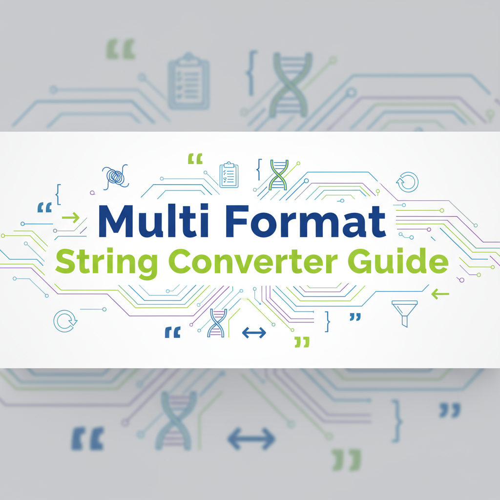 Multi-Format String Converter - Universal Encoding Tool preview