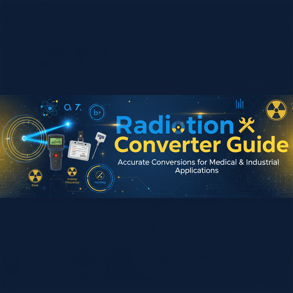 Decorative header image for Radiation Converter Guide