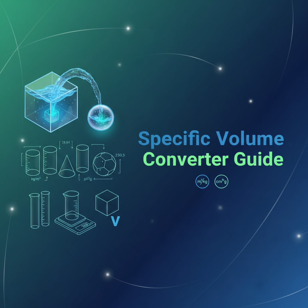 Specific Volume Converter Tool Companion Guide preview