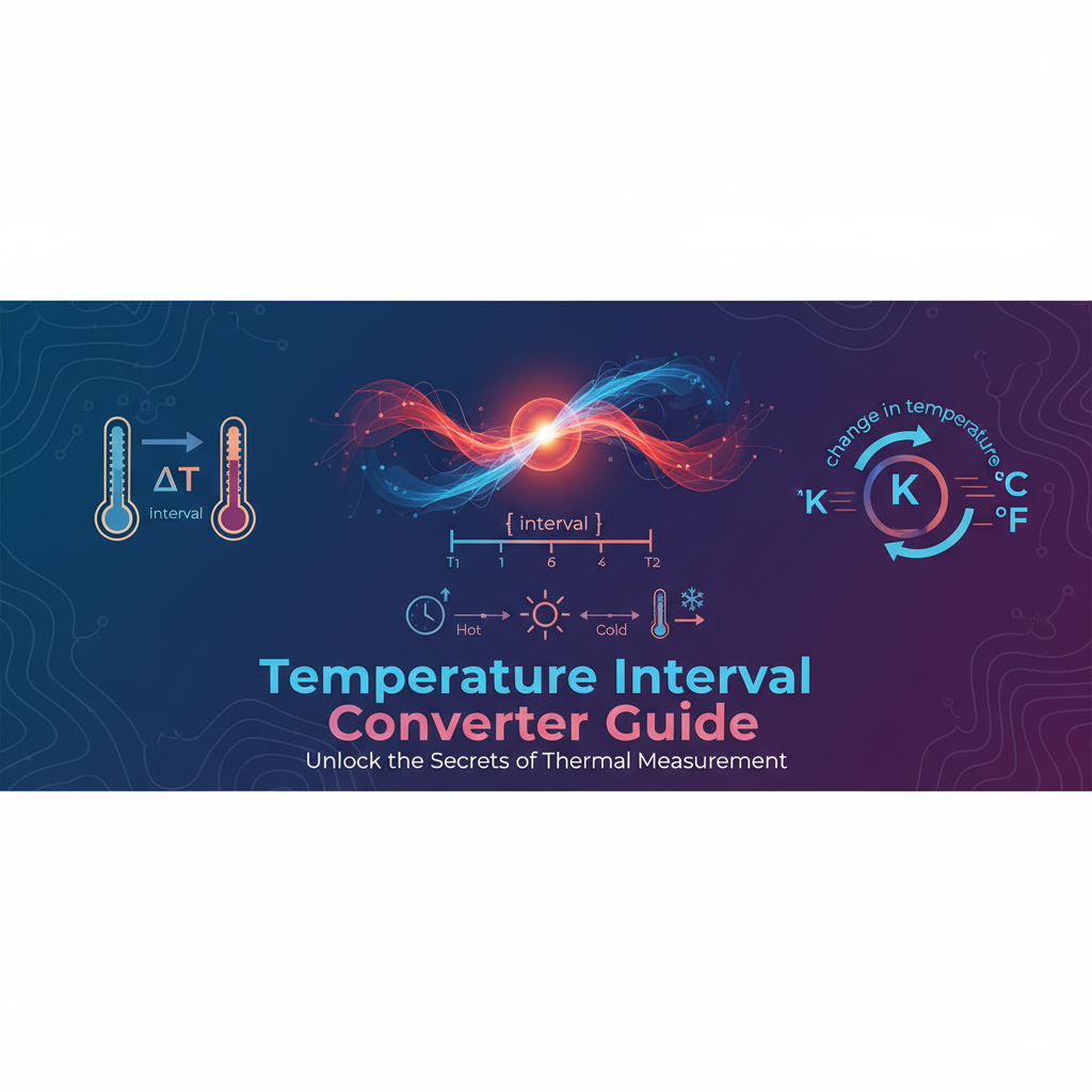 Decorative header image for Temperature Interval Converter - Complete Tool Guide