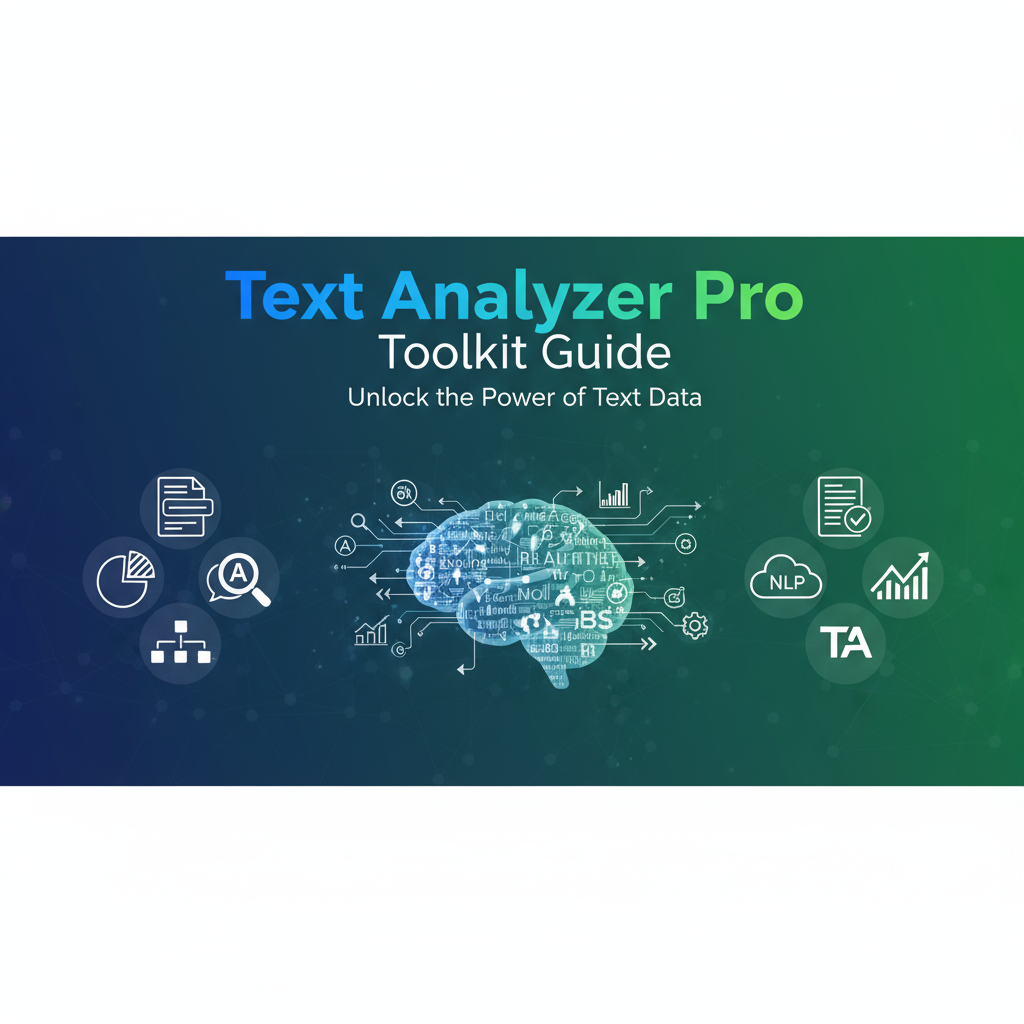Decorative header image for Text Analyzer Pro: Word Counter & SEO Toolkit - Complete Companion Guide