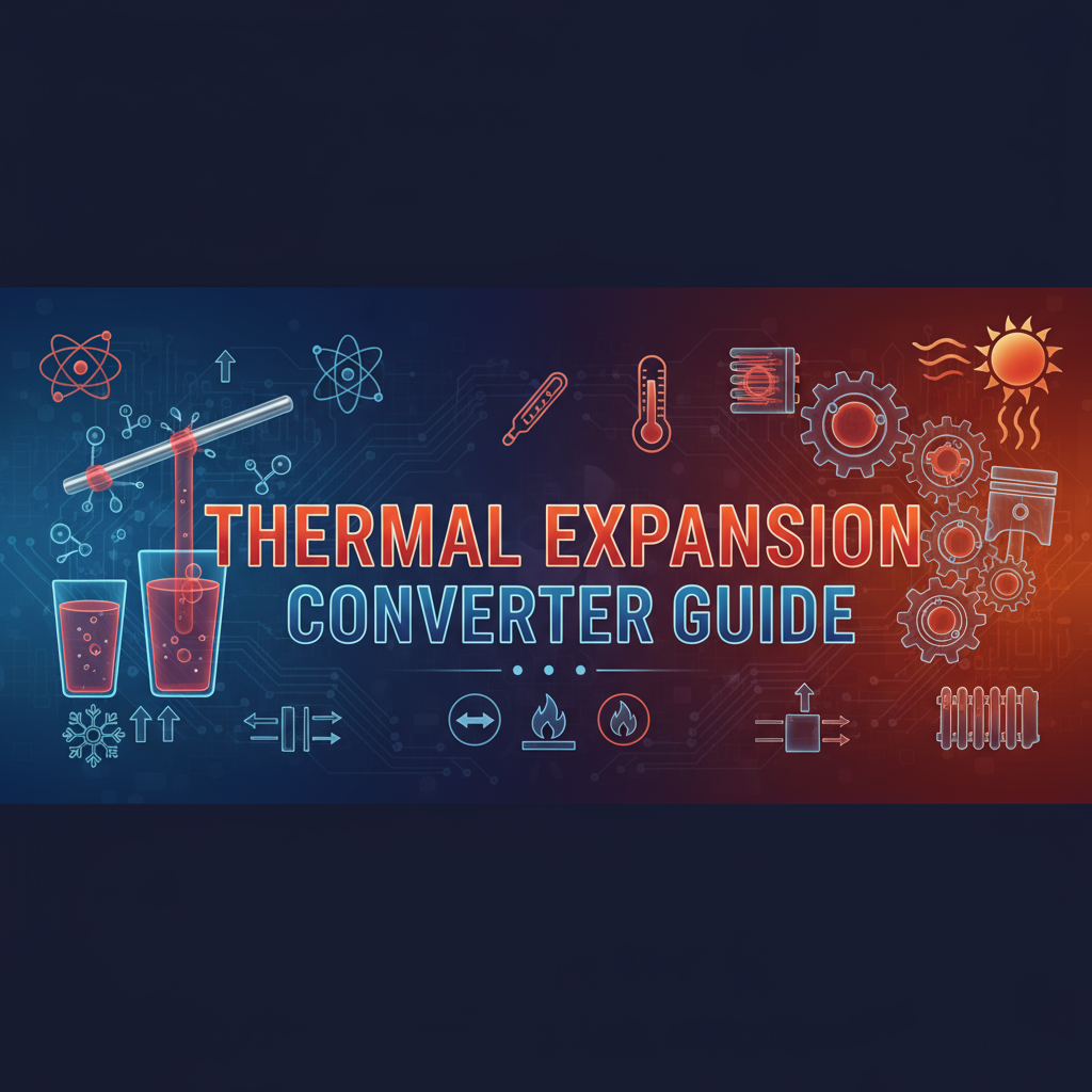 Decorative header image for Thermal Expansion Converter - Complete Tool Guide