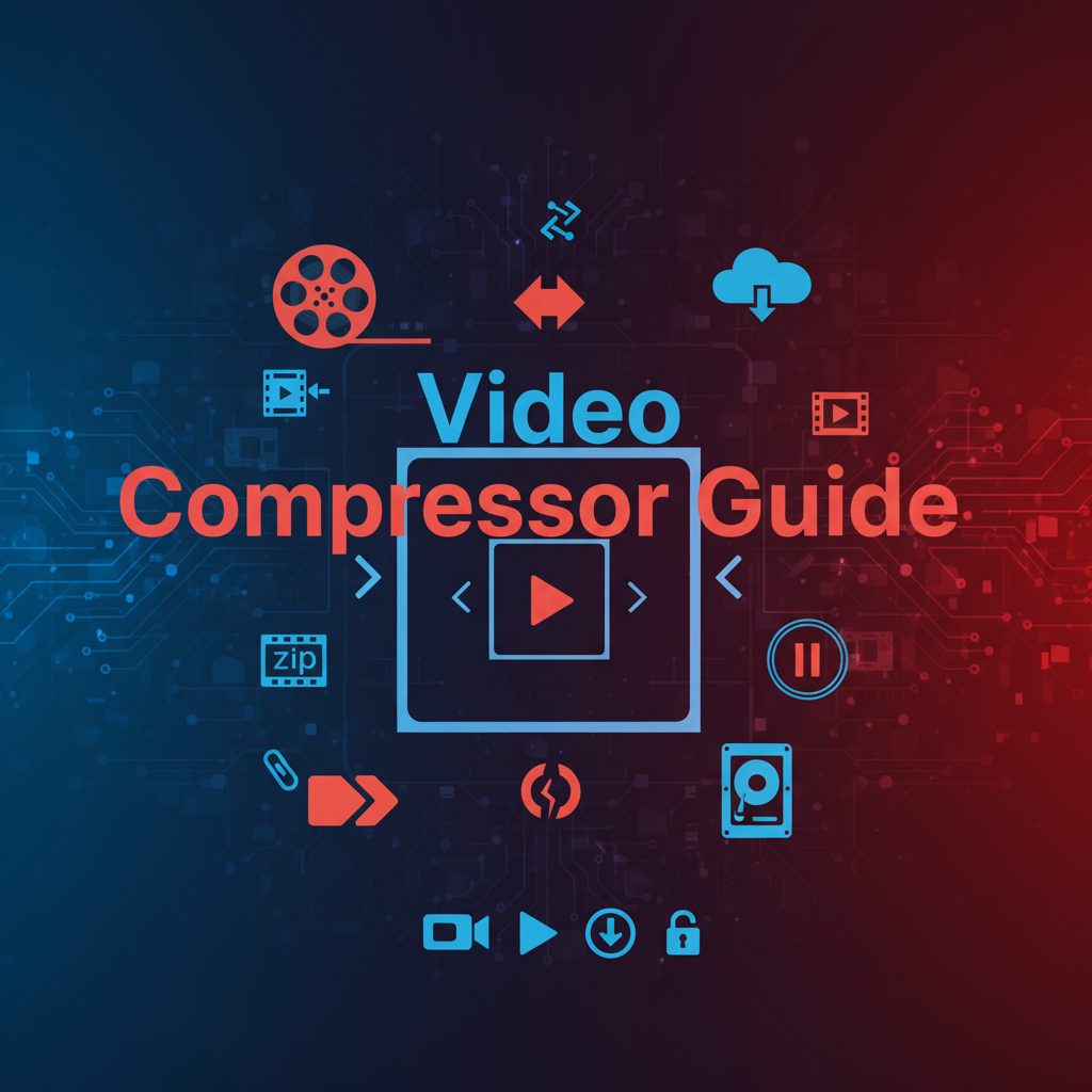 Decorative header image for Video Compressor: Complete Guide to Reducing Video File Sizes Without Quality Loss